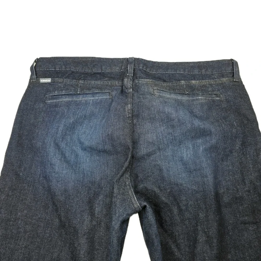 LYNDEN CINCH Womens Dark Wash Bootcut Jeans Size‎ 34 17 R RN 155737